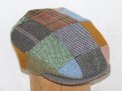 Irish Vintage Patchwork Tweed Cap