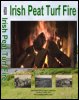 Irish Peat Turf Burning Fire DVD