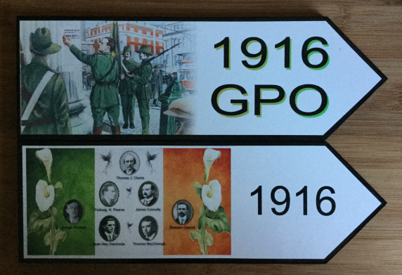 1916 GPO and Irish Proclamation(7) Road Signs - Click Image to Close