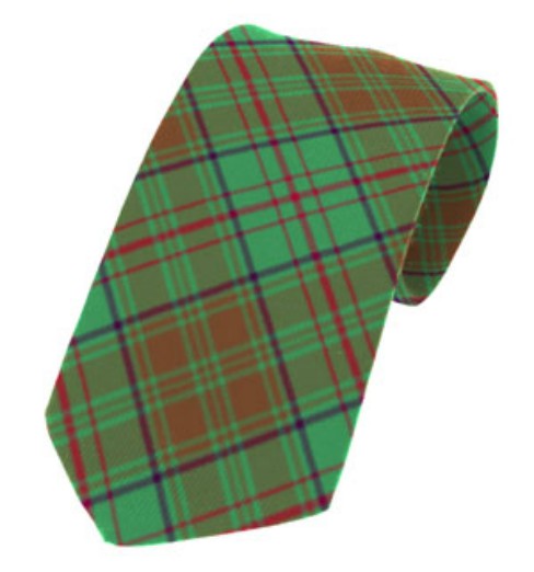 Dublin County Plain Weave Pure New Wool Tie - Click Image to Close