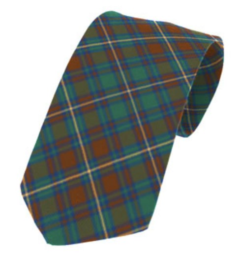 Kerry County Plain Weave Pure New Wool Tie - Click Image to Close