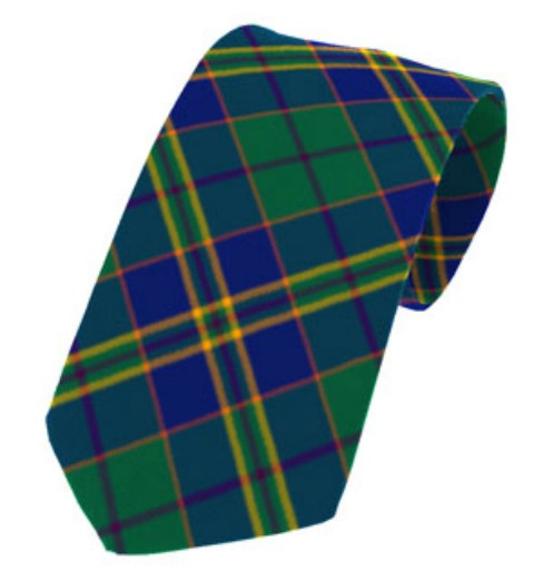 Kilkenny County Plain Weave Pure New Wool Tie - Click Image to Close