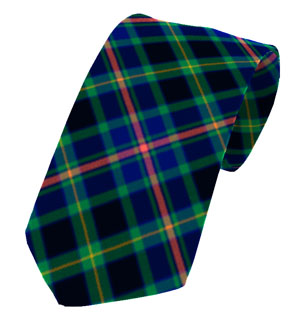 Offaly County Plain Weave Pure New Wool Tie - Click Image to Close