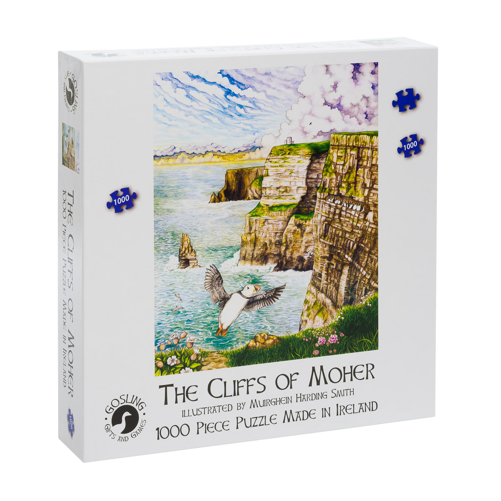 Cliffs of Moher - 1000 Piece Jigsaw Puzzle - Click Image to Close