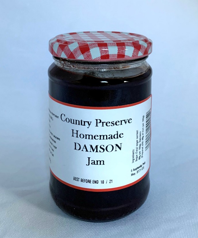 Country Preserve Homemade Damson Jam 340g - Click Image to Close