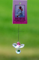 Crystal Hanging Angel/New House - Click Image to Close